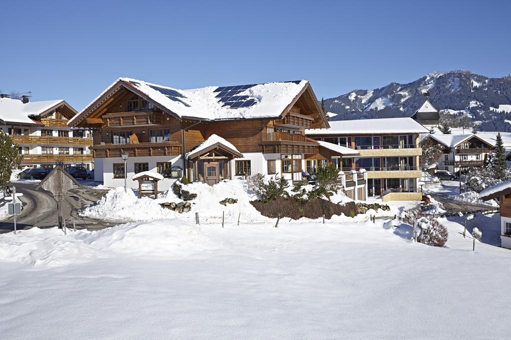 Hotel Garni Oberdorfer Stuben Obermaiselstein Buitenkant foto